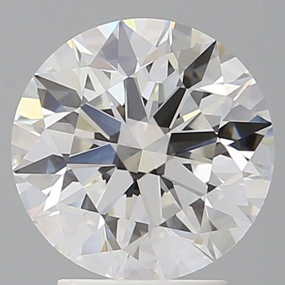 3.04 Carat Round Shaped, Excellent Cut, F Color, VVS2 Clarity, IGI Certified Lab Grown Diamond