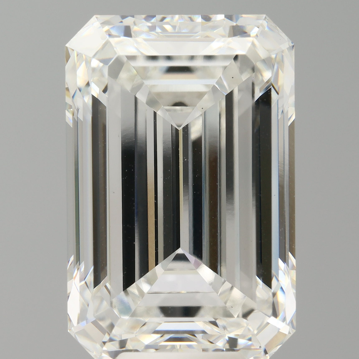 10.51 Carat Emerald Shaped, Ideal Cut, F Color, VVS2 Clarity, IGI Certified Lab Grown Diamond
