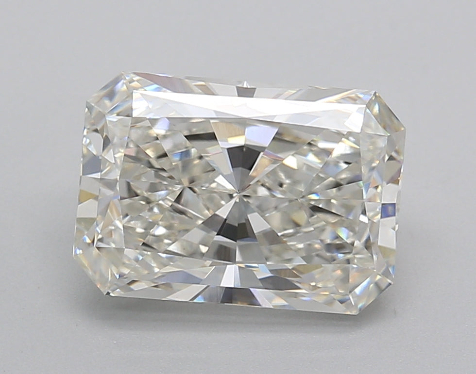 3.03 Carat Radiant Shaped, Ideal Cut, G Color, VS2 Clarity, IGI Certified Lab Grown Diamond