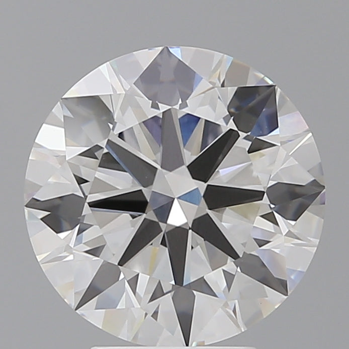 4.51 Carat Round Shaped, Ideal Cut, F Color, VVS2 Clarity, IGI Certified Lab Grown Diamond