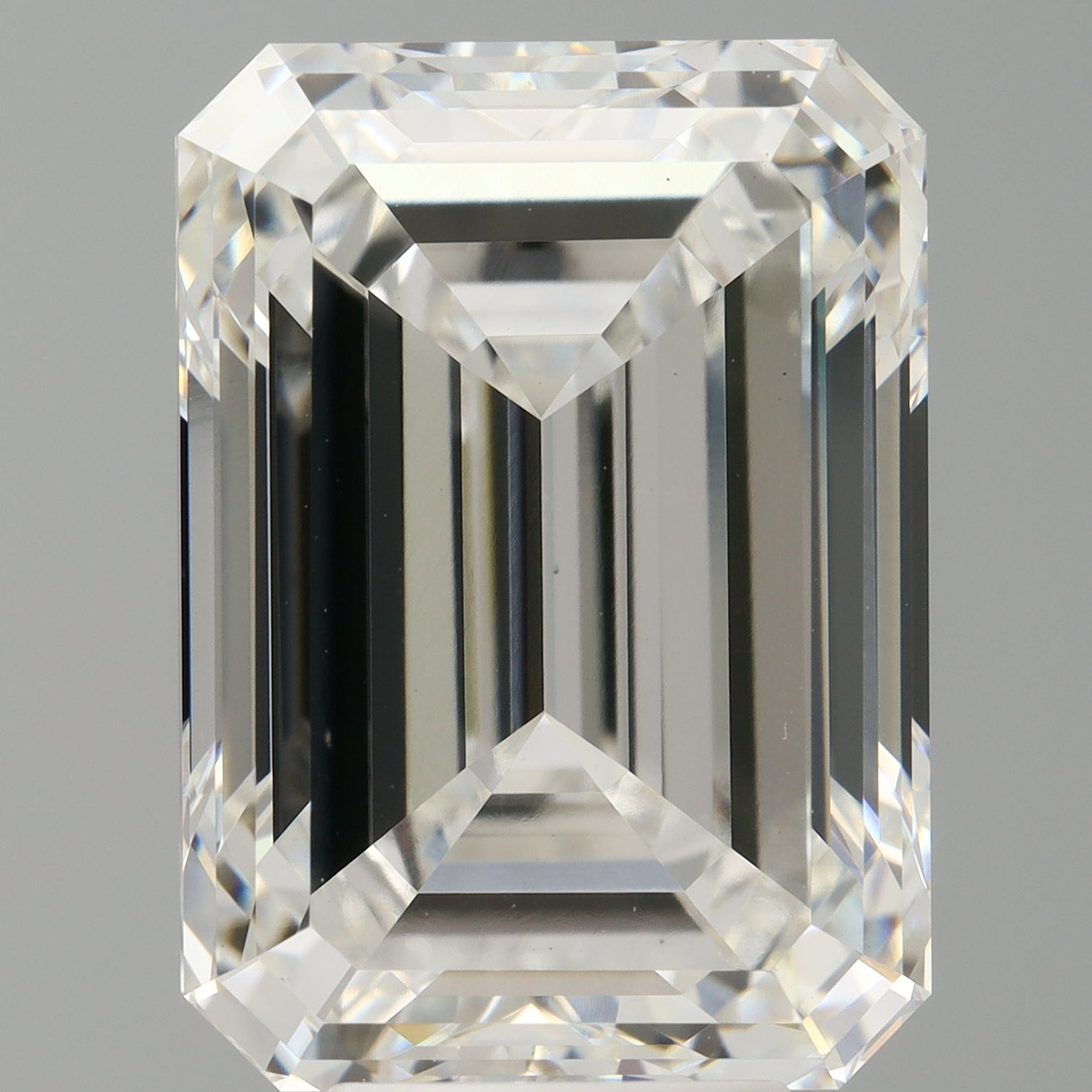 8.02 Carat Emerald Shaped, Ideal Cut, F Color, VS1 Clarity, IGI Certified Lab Grown Diamond