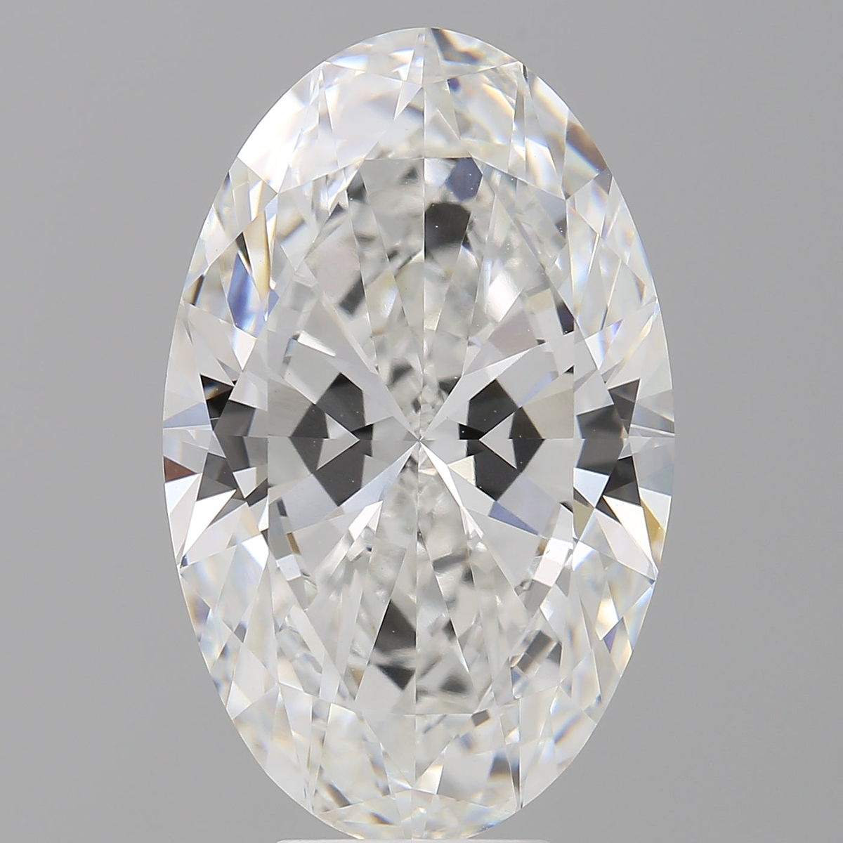 8.06 Carat Oval Shaped, Ideal Cut, F Color, VVS2 Clarity, IGI Certified Lab Grown Diamond
