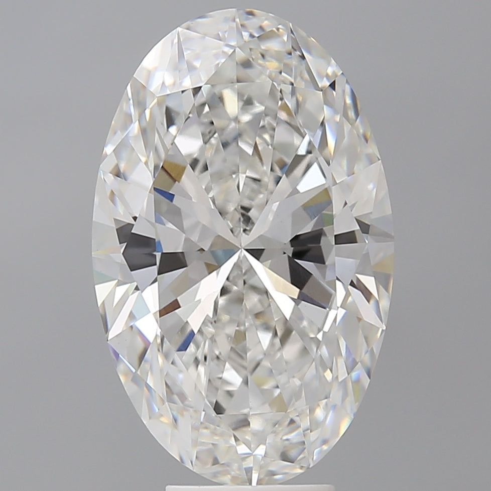 7.10 Carat Oval Shaped, Ideal Cut, F Color, VVS2 Clarity, IGI Certified Lab Grown Diamond