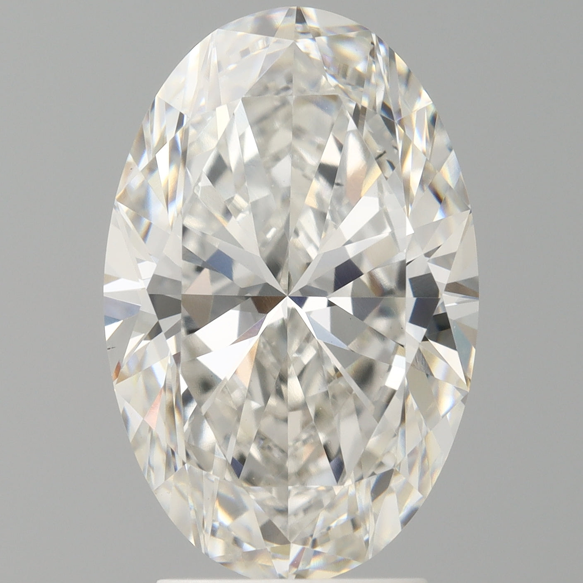3.53 Carat Oval Shaped, Ideal Cut, F Color, VS1 Clarity, IGI Certified Lab Grown Diamond