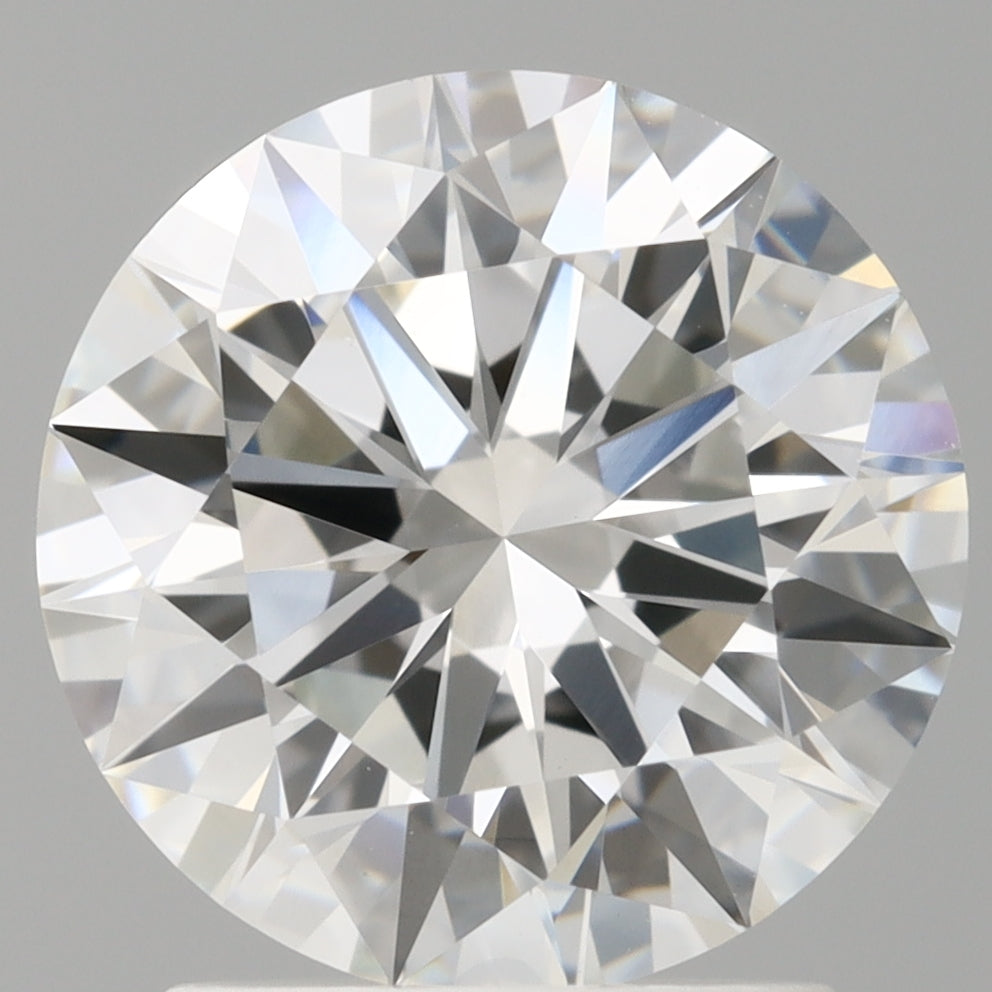 2.07 Carat Round Shaped, Ideal Cut, E Color, VVS2 Clarity, IGI Certified Lab Grown Diamond
