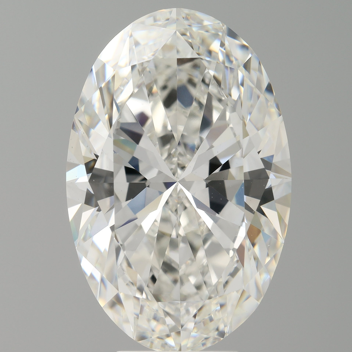 7.60 Carat Oval Shaped, Ideal Cut, F Color, VS1 Clarity, IGI Certified Lab Grown Diamond