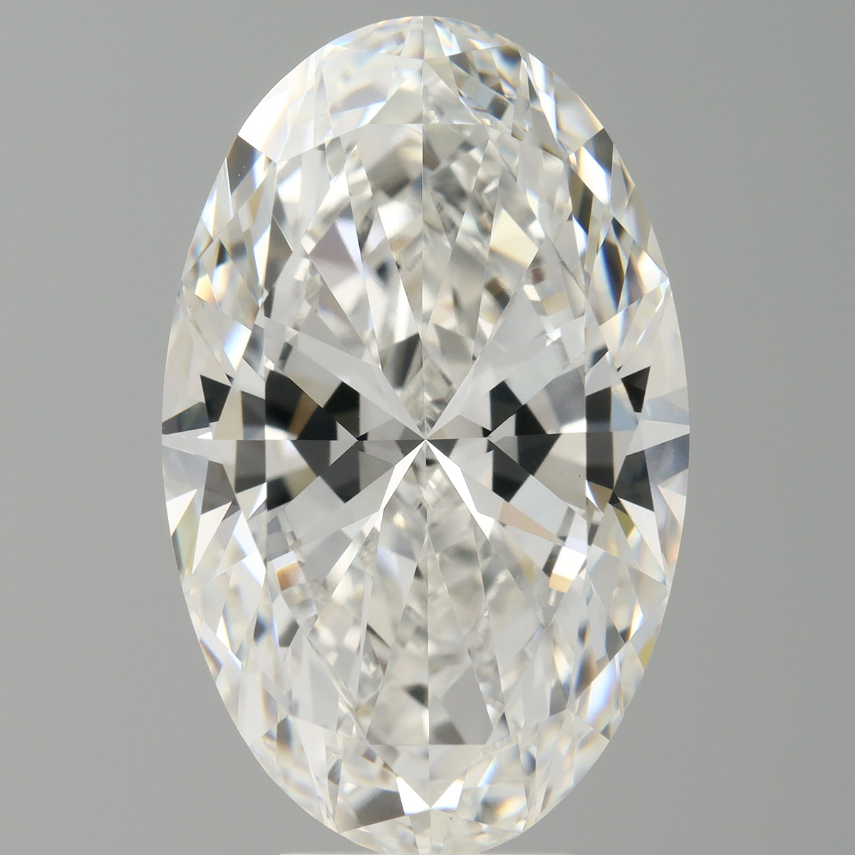 7.04 Carat Oval Shaped, Ideal Cut, E Color, VVS2 Clarity, IGI Certified Lab Grown Diamond