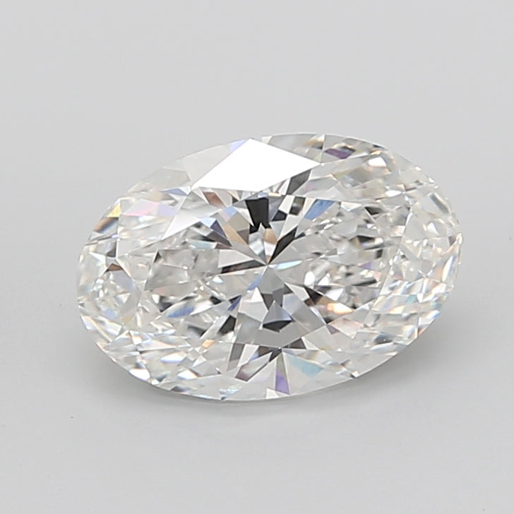 6.05 Carat Oval Shaped, Excellent Cut, F Color, VVS2 Clarity, IGI Certified Lab Grown Diamond