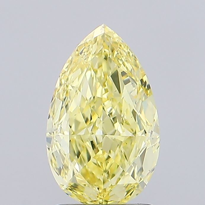 1.61 Carat Pear Shaped, Ideal Cut, VS1 Clarity, IGI Certified Lab Grown Diamond