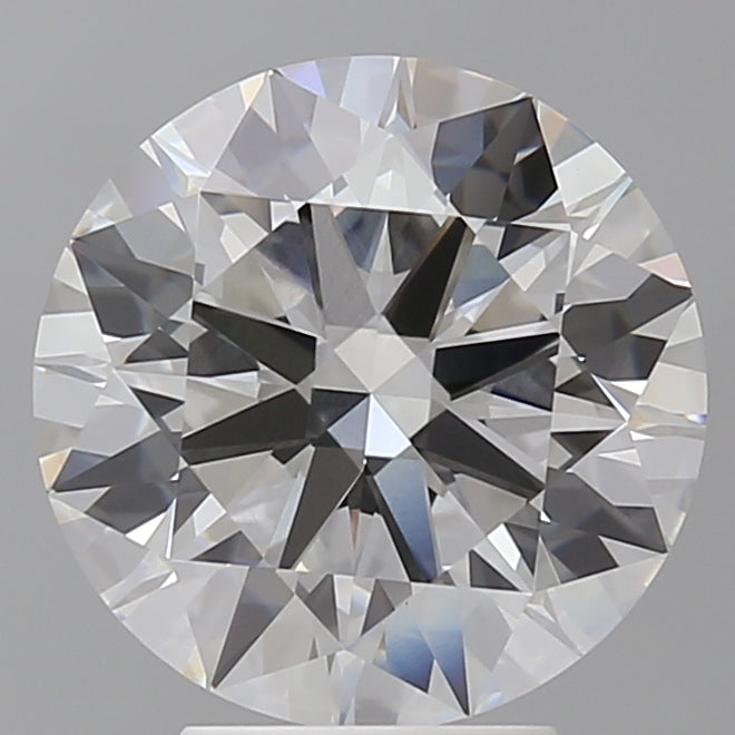 4.52 Carat Round Shaped, Ideal Cut, F Color, VVS2 Clarity, IGI Certified Lab Grown Diamond