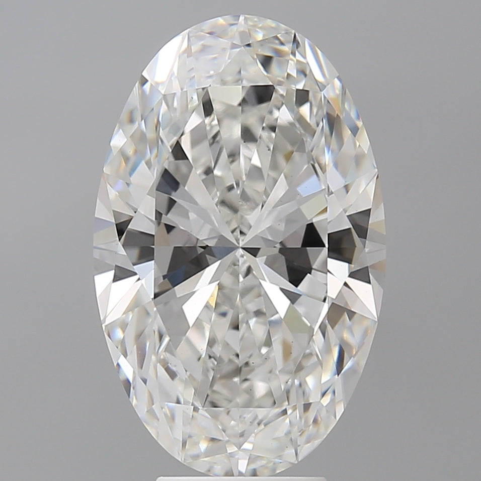 6.53 Carat Oval Shaped, Ideal Cut, F Color, VS1 Clarity, IGI Certified Lab Grown Diamond