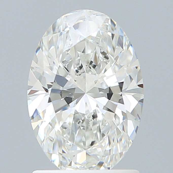 1.56 Carat Oval Shaped, Excellent Cut, F Color, VVS2 Clarity, IGI Certified Lab Grown Diamond