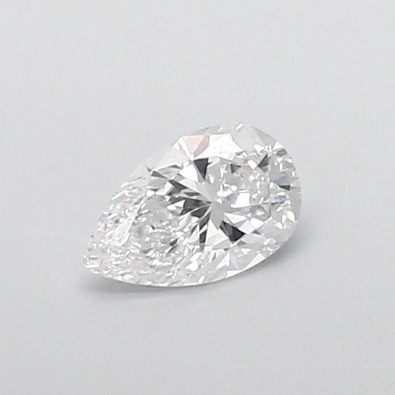 0.49 Carat Pear Shaped, Very Good Cut, D Color, VVS2 Clarity, IGI Certified Lab Grown Diamond