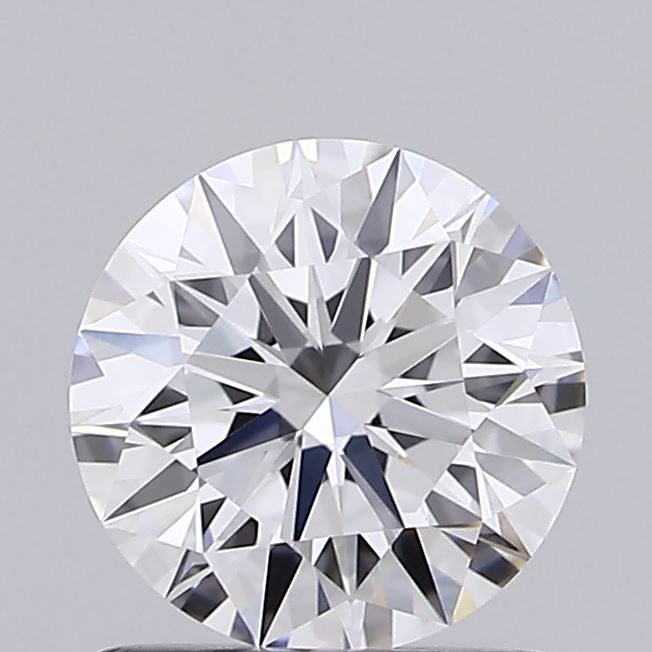 1.08 Carat Round Shaped, Ideal Cut, D Color, VVS2 Clarity, IGI Certified Lab Grown Diamond