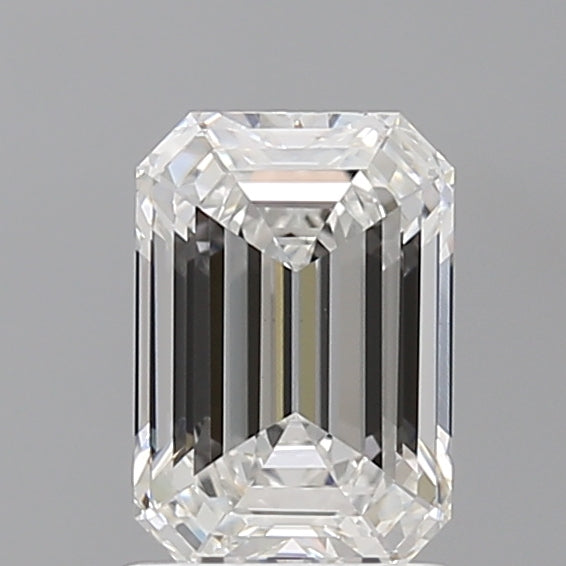 1.59 Carat Emerald Shaped, Ideal Cut, E Color, VVS2 Clarity, IGI Certified Lab Grown Diamond