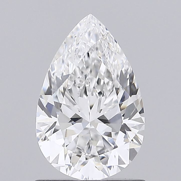 1.06 Carat Pear Shaped, Ideal Cut, E Color, VVS2 Clarity, IGI Certified Lab Grown Diamond