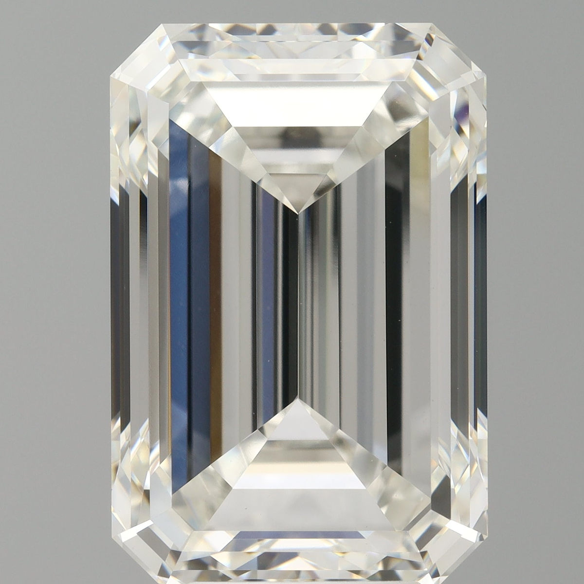 8.02 Carat Emerald Shaped, Ideal Cut, F Color, VVS2 Clarity, IGI Certified Lab Grown Diamond