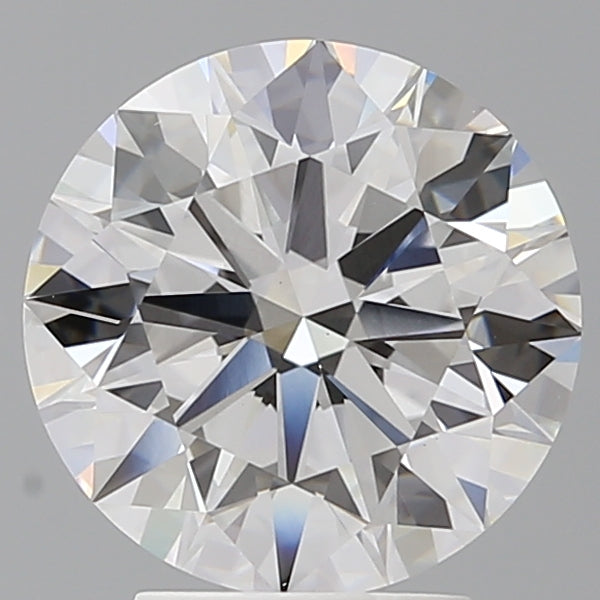 3.60 Carat Round Shaped, Ideal Cut, F Color, VS1 Clarity, IGI Certified Lab Grown Diamond
