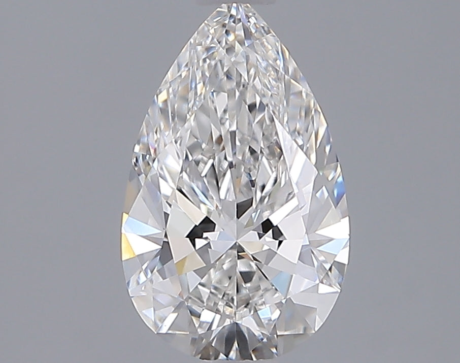 1.56 Carat Pear Shaped, Ideal Cut, F Color, VVS1 Clarity, IGI Certified Lab Grown Diamond