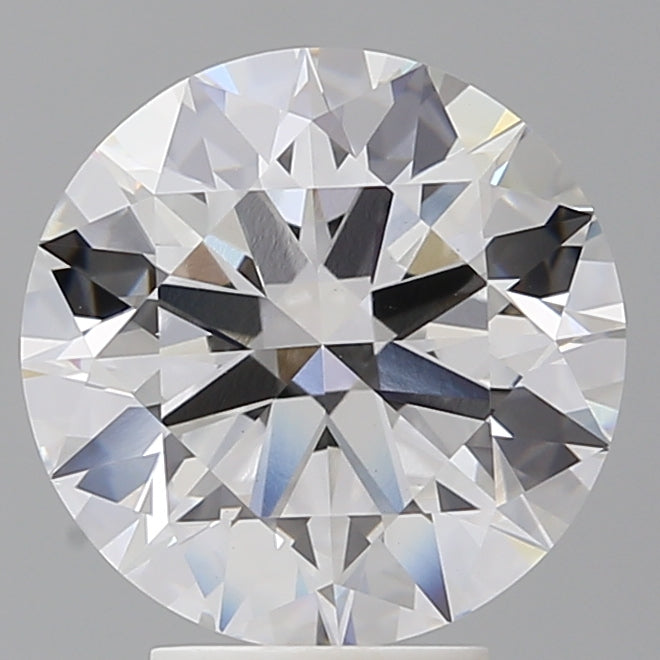 4.50 Carat Round Shaped, Ideal Cut, E Color, VVS2 Clarity, IGI Certified Lab Grown Diamond