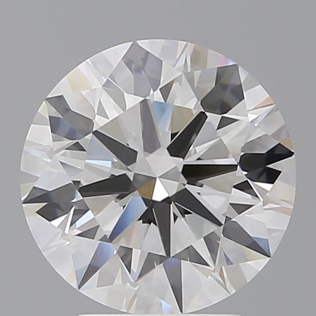 3.59 Carat Round Shaped, Ideal Cut, E Color, VVS2 Clarity, IGI Certified Lab Grown Diamond