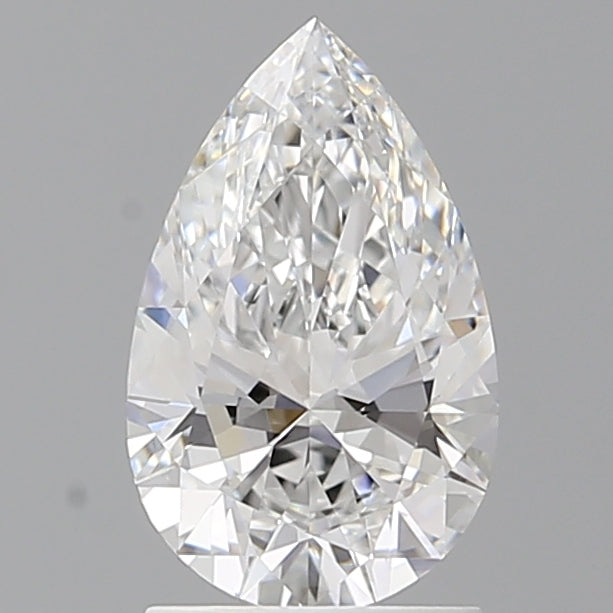 1.59 Carat Pear Shaped, Ideal Cut, E Color, VVS2 Clarity, IGI Certified Lab Grown Diamond