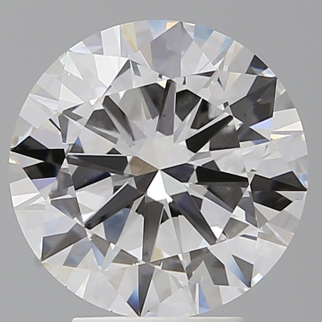 4.04 Carat Round Shaped, Excellent Cut, E Color, VS1 Clarity, IGI Certified Lab Grown Diamond