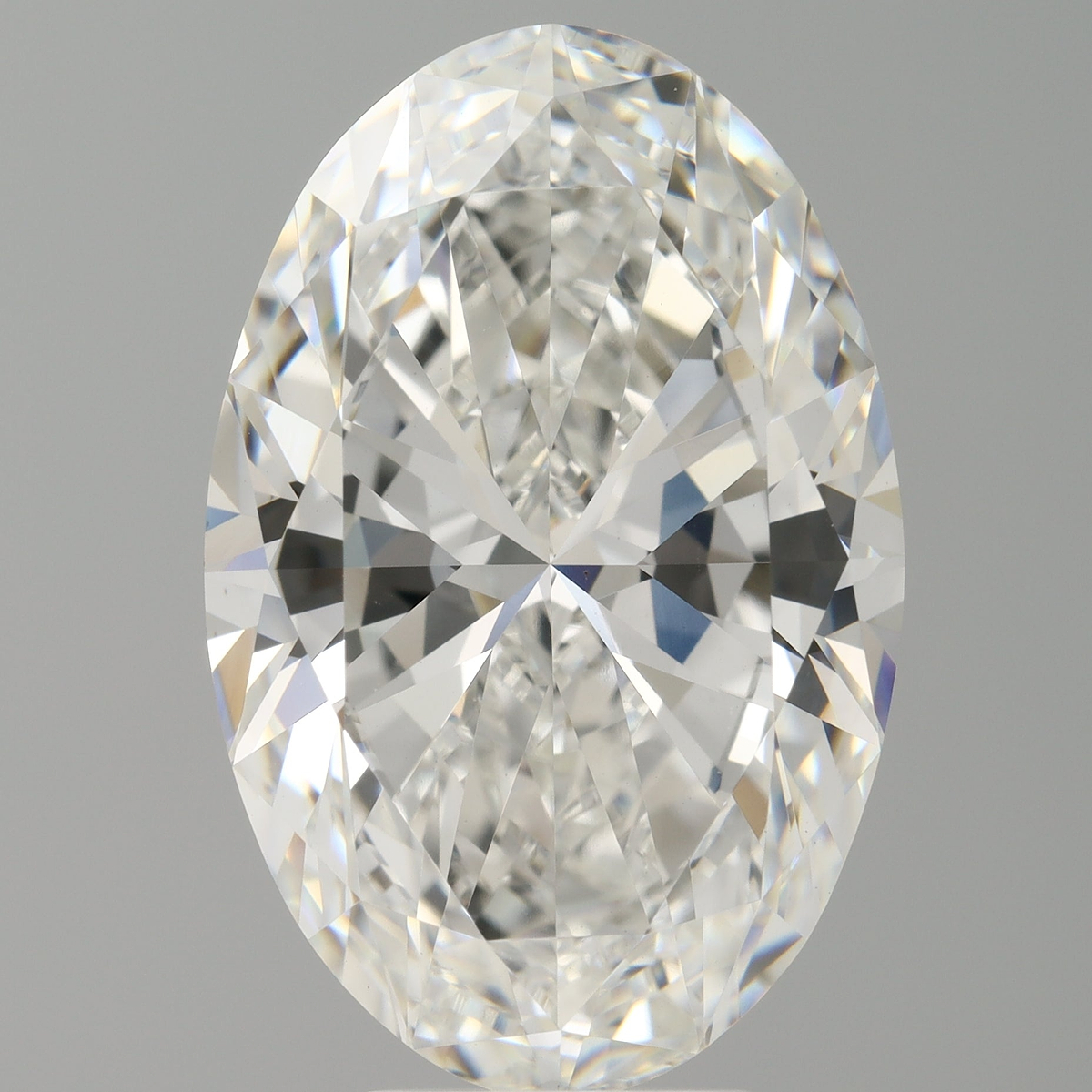 7.10 Carat Oval Shaped, Ideal Cut, E Color, VVS2 Clarity, IGI Certified Lab Grown Diamond