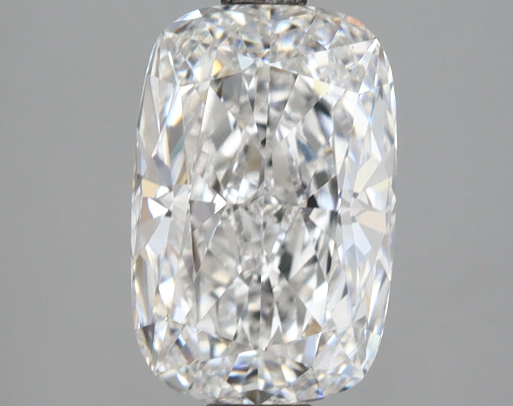 2.56 Carat Cushion Shaped, Ideal Cut, D Color, VVS1 Clarity, IGI Certified Lab Grown Diamond