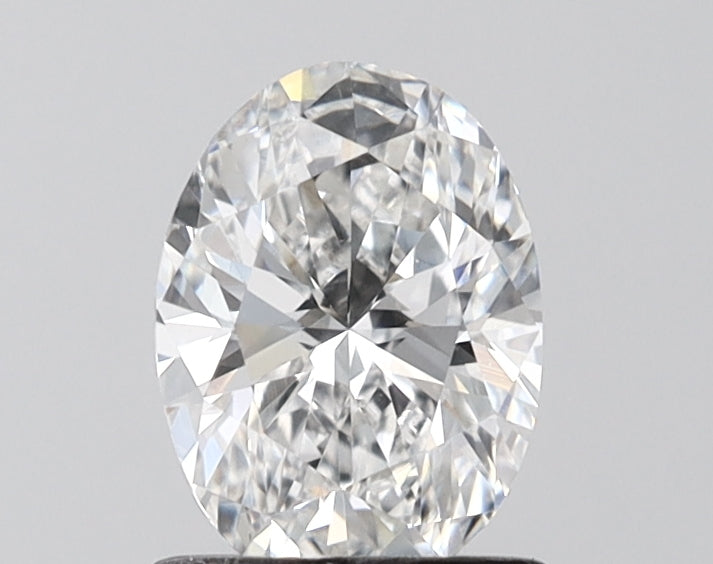 1.08 Carat Oval Shaped, Excellent Cut, E Color, VVS2 Clarity, IGI Certified Lab Grown Diamond