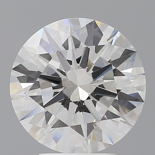 4.05 Carat Round Shaped, Ideal Cut, F Color, VS1 Clarity, IGI Certified Lab Grown Diamond