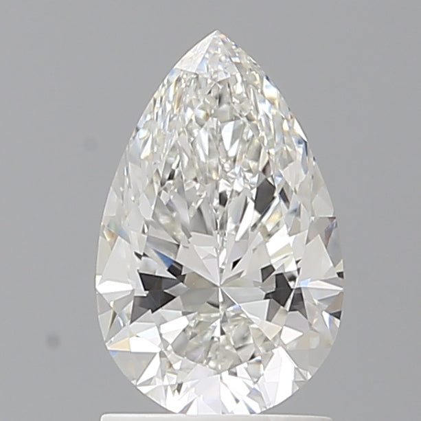 1.52 Carat Pear Shaped, Excellent Cut, F Color, VVS2 Clarity, IGI Certified Lab Grown Diamond