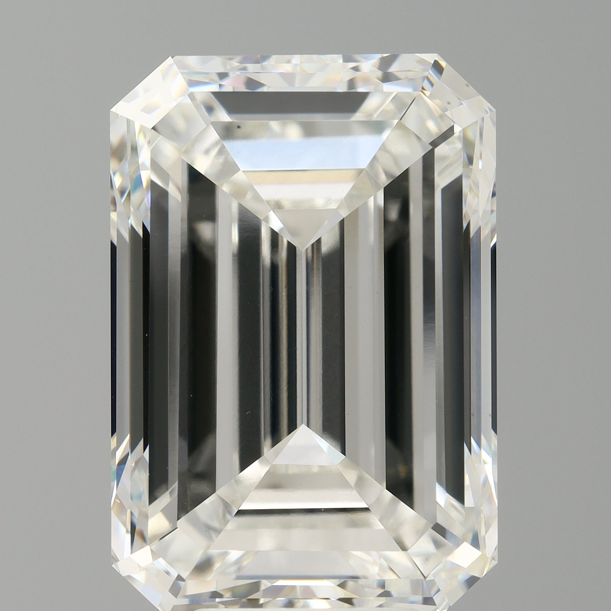 8.50 Carat Emerald Shaped, Ideal Cut, F Color, VVS2 Clarity, IGI Certified Lab Grown Diamond