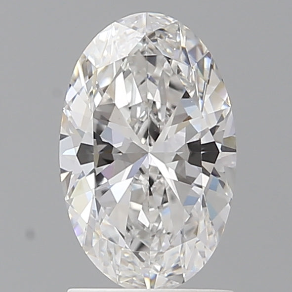 1.58 Carat Oval Shaped, Ideal Cut, D Color, VVS2 Clarity, IGI Certified Lab Grown Diamond