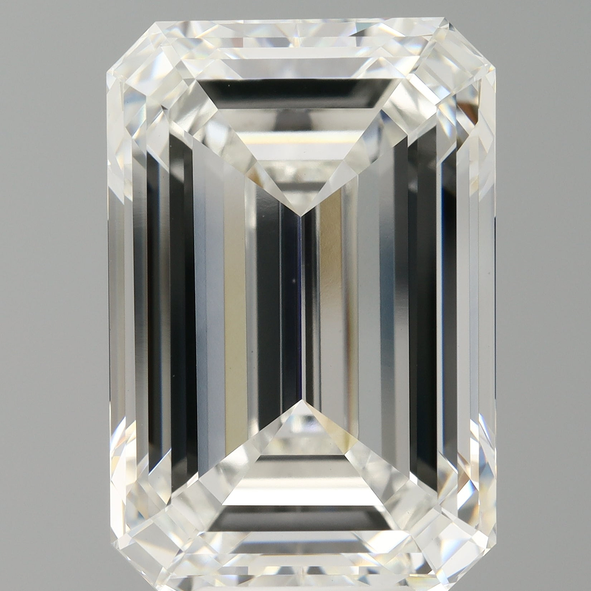 9.53 Carat Emerald Shaped, Excellent Cut, F Color, VVS2 Clarity, IGI Certified Lab Grown Diamond