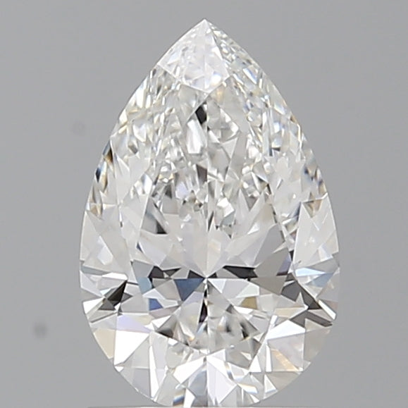 1.50 Carat Pear Shaped, Ideal Cut, E Color, VVS2 Clarity, IGI Certified Lab Grown Diamond