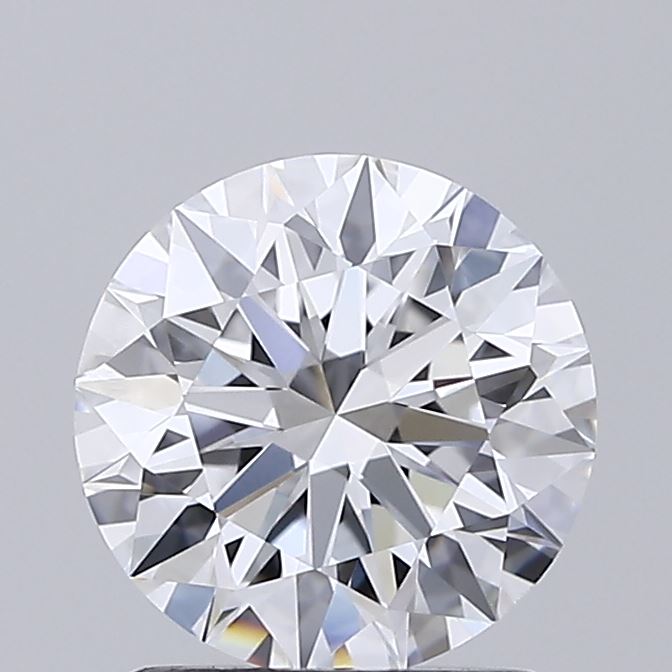1.51 Carat Round Shaped, Ideal Cut, D Color, VS2 Clarity, IGI Certified Lab Grown Diamond