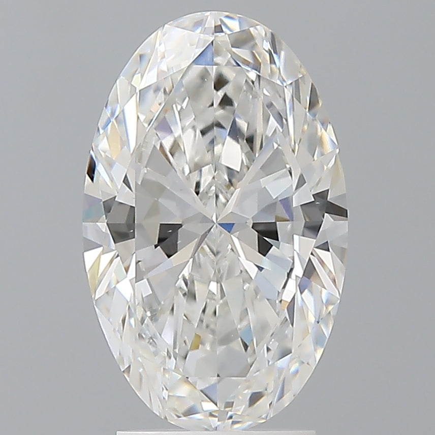 3.04 Carat Oval Shaped, Ideal Cut, E Color, VVS2 Clarity, IGI Certified Lab Grown Diamond