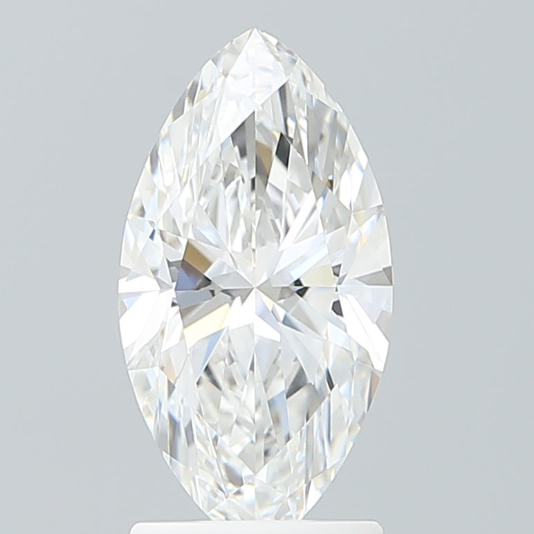 1.87 Carat Marquise Shaped, Ideal Cut, E Color, VVS2 Clarity, IGI Certified Lab Grown Diamond
