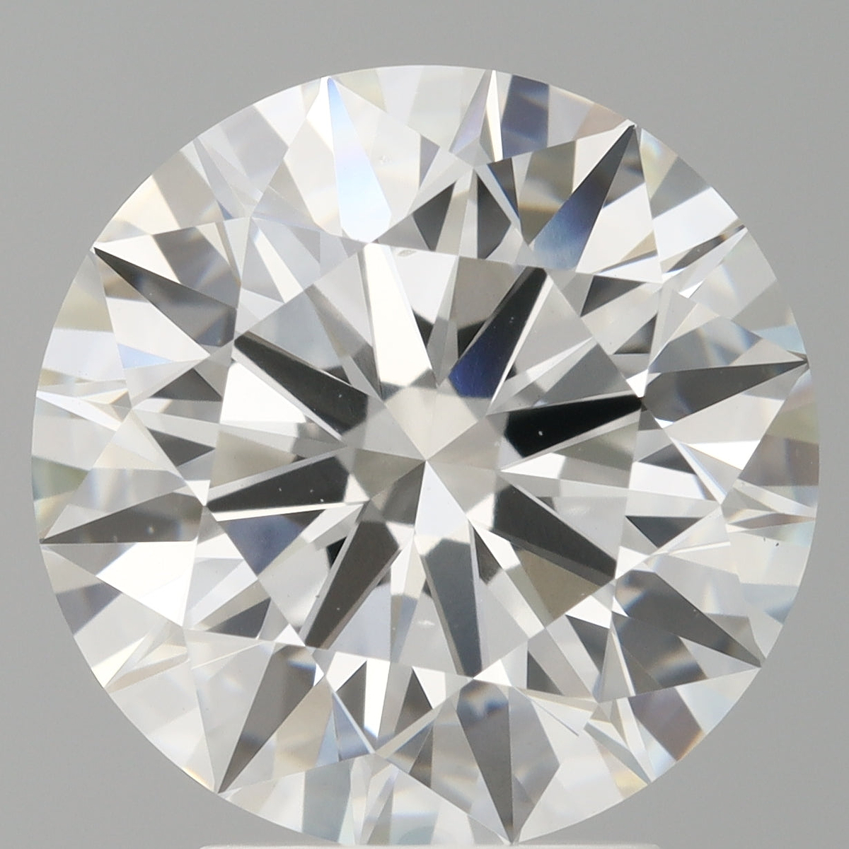 3.99 Carat Round Shaped, Ideal Cut, F Color, VS1 Clarity, IGI Certified Lab Grown Diamond