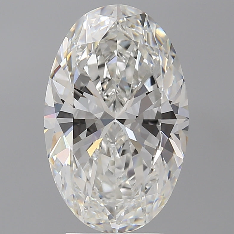 4.04 Carat Oval Shaped, Excellent Cut, E Color, VVS2 Clarity, IGI Certified Lab Grown Diamond