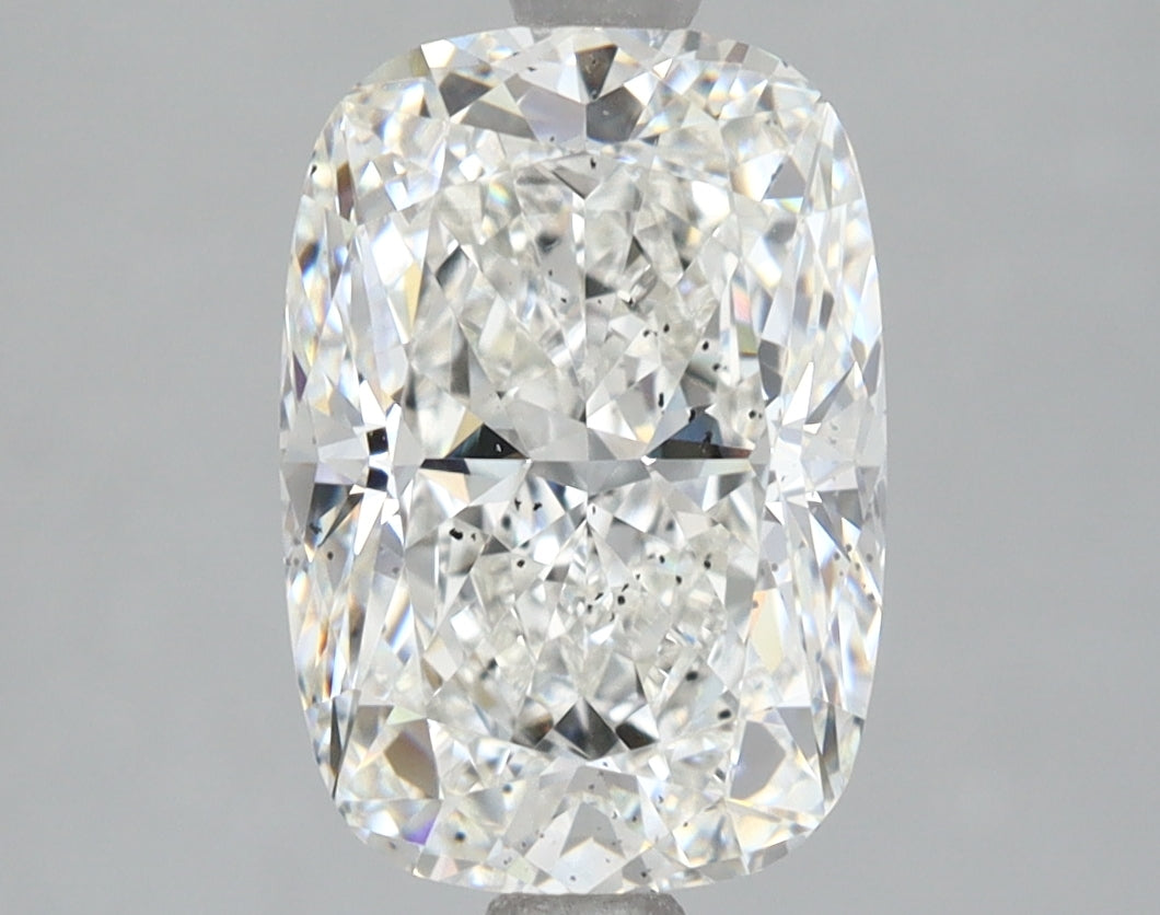 2.54 Carat Cushion Shaped, Ideal Cut, F Color, SI1 Clarity, IGI Certified Lab Grown Diamond