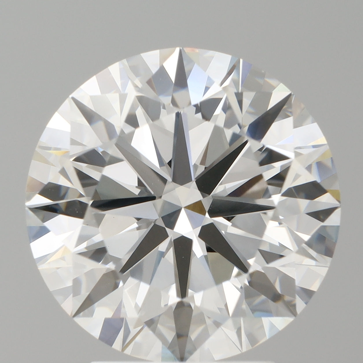 4.00 Carat Round Shaped, Excellent Cut, F Color, VVS2 Clarity, IGI Certified Lab Grown Diamond