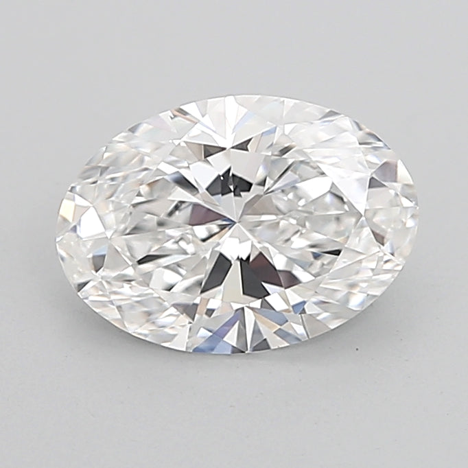 1.75 Carat Oval Shaped, Ideal Cut, E Color, VVS2 Clarity, IGI Certified Lab Grown Diamond