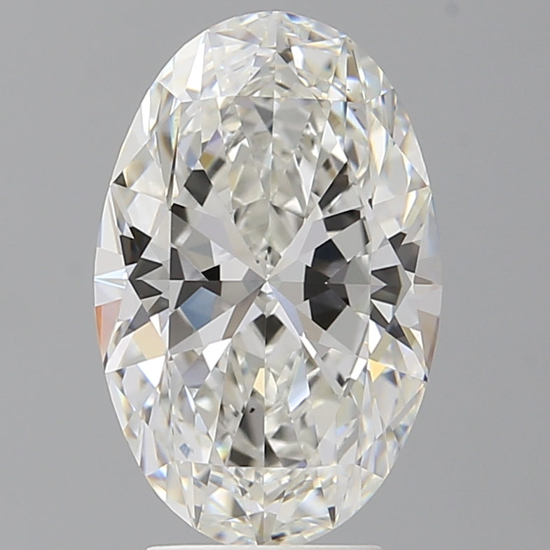 4.02 Carat Oval Shaped, Ideal Cut, F Color, VS1 Clarity, IGI Certified Lab Grown Diamond