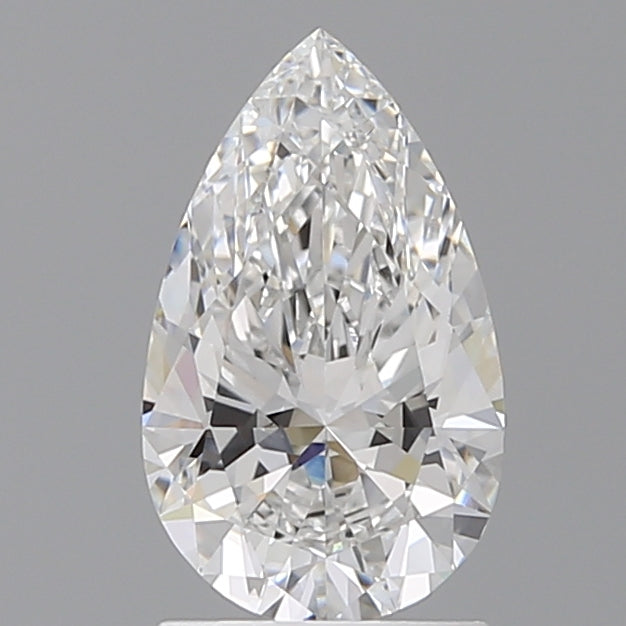 1.60 Carat Pear Shaped, Ideal Cut, E Color, VVS2 Clarity, IGI Certified Lab Grown Diamond