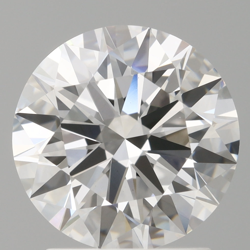 2.01 Carat Round Shaped, Ideal Cut, E Color, VVS2 Clarity, IGI Certified Lab Grown Diamond