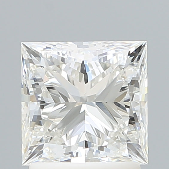 2.00 Carat Princess Shaped, Ideal Cut, F Color, VVS2 Clarity, IGI Certified Lab Grown Diamond