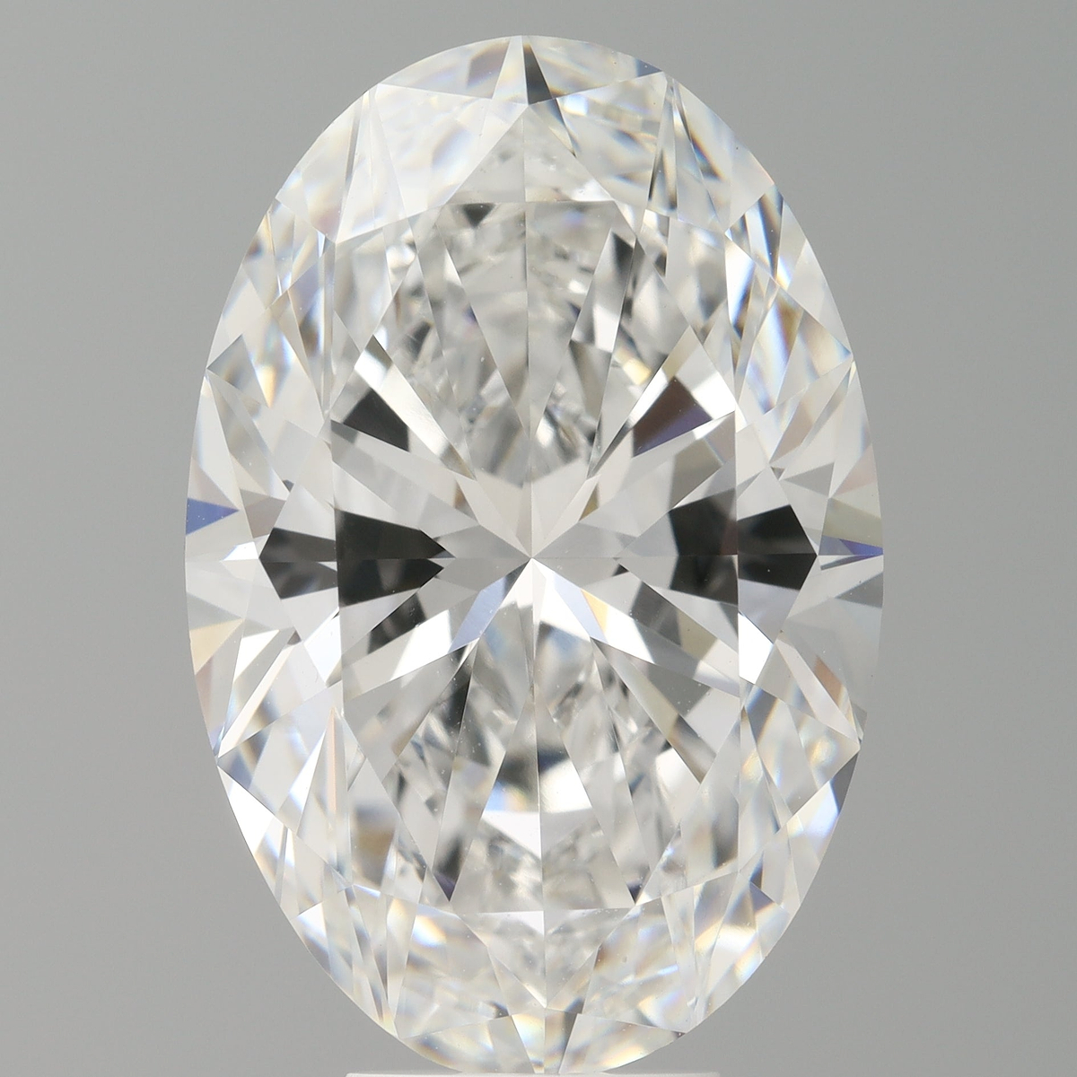 8.06 Carat Oval Shaped, Ideal Cut, E Color, VVS2 Clarity, IGI Certified Lab Grown Diamond