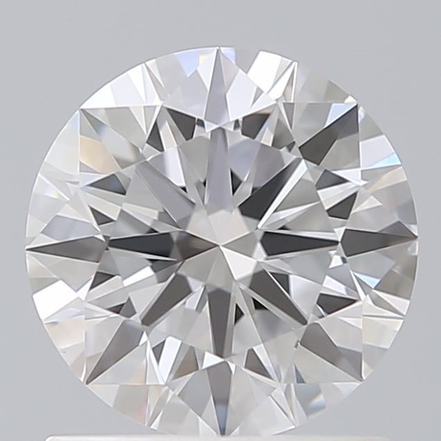1.18 Carat Round Shaped, Ideal Cut, D Color, VVS2 Clarity, IGI Certified Lab Grown Diamond